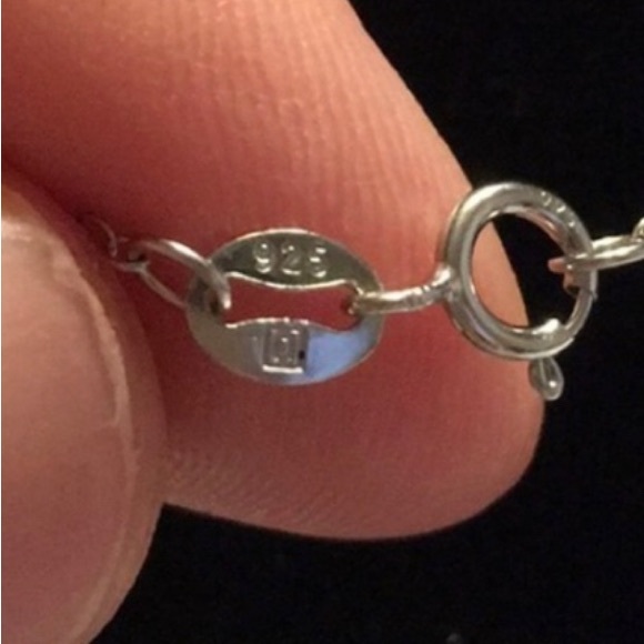 SS Diamond Heart 🖤 Accent Pendant Necklace NWOT - Picture 8 of 9